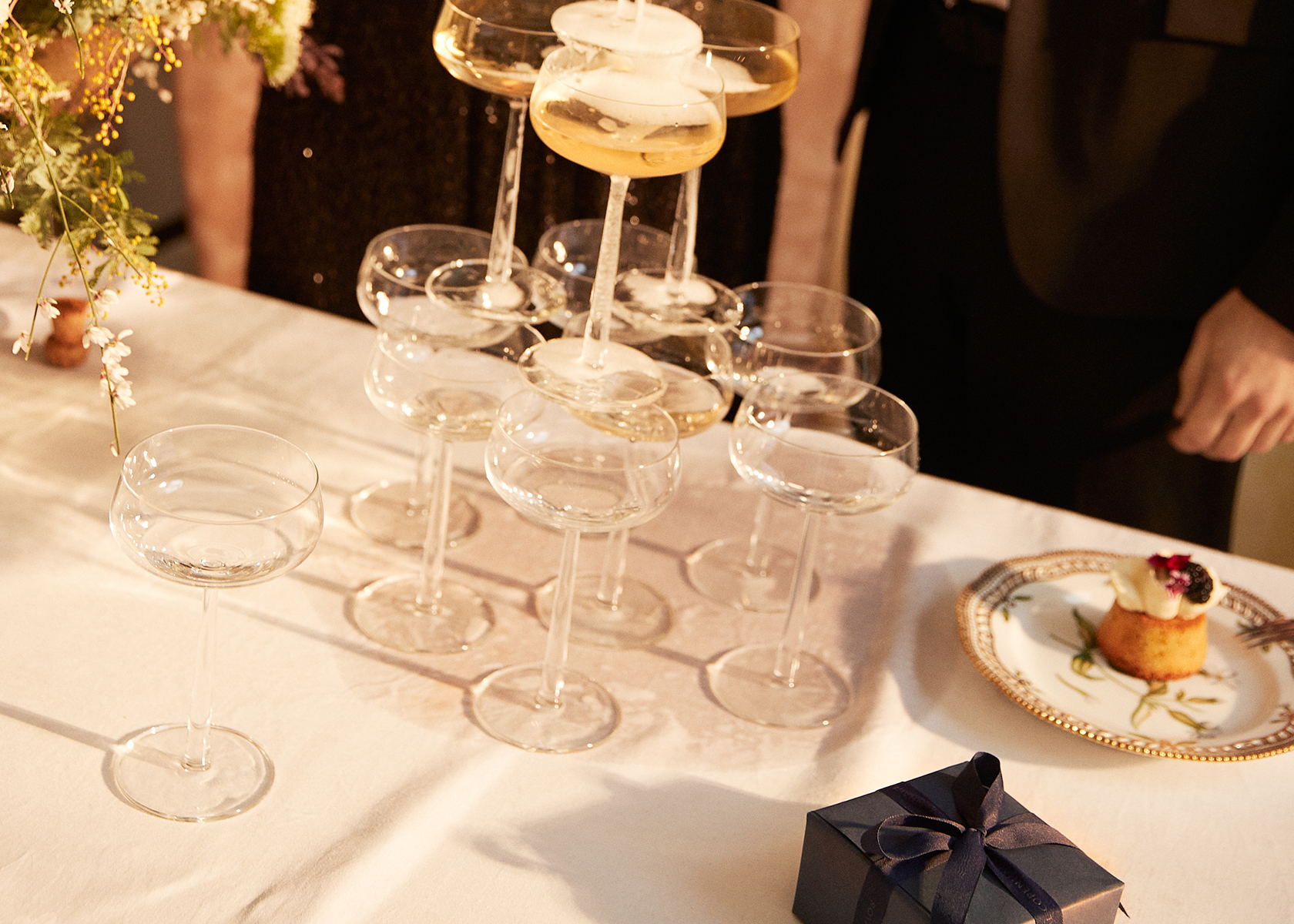 Time for champagne
